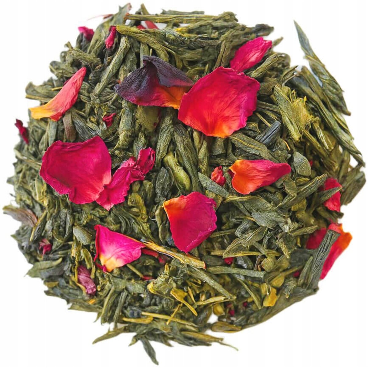 Herbata zielona JAPOŃSKA WIŚNIA kwiat wiśni premium sypana liściasta 120g - herbata liściasta sypana mieszanka napar susz