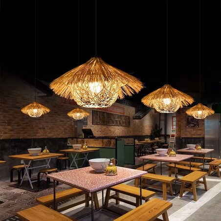 Lampa wisząca Boho Natural APP1636-1CP