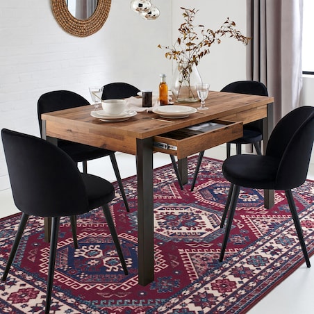 Dywan Klasyczny Sereno 160x230 cm Velvet Bordowy