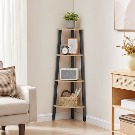 Regał drabinkowy Artisan, organizacyjny na książki, nowoczesny design