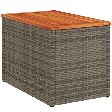 vidaXL Stoliki ogrodowe, 2 szt., szare, 55x34x37 cm