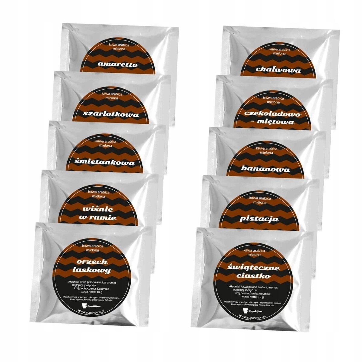 Box HAPPY EASTER zestaw kaw smakowych i herbat liściasych z zaparzaczem - paczka kosz upominek prezent na Wielkanoc Zajączka dla kobiety faceta