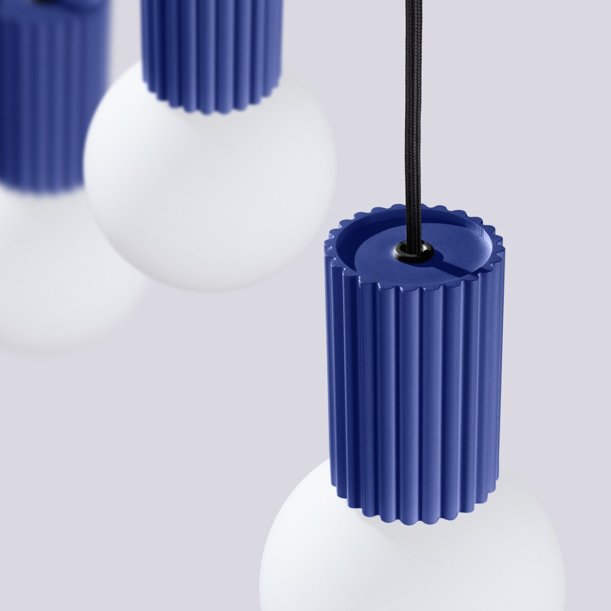 Lampa wisząca HALO 3L ultramaryna