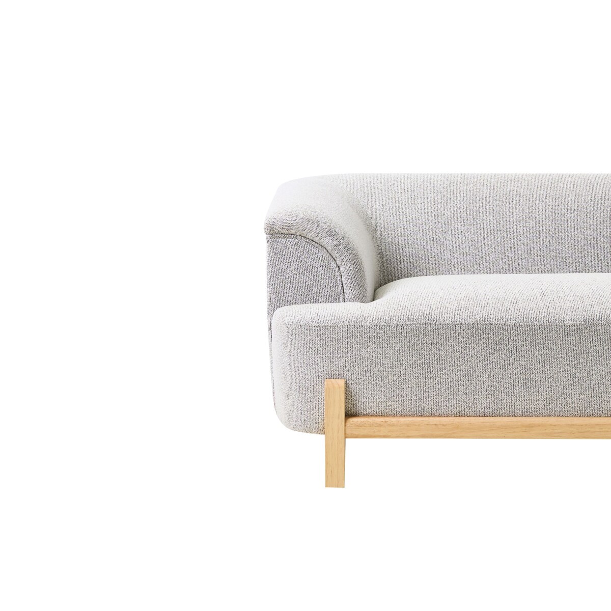 Sofa dla 3 osób ALNOR Jasnoszary