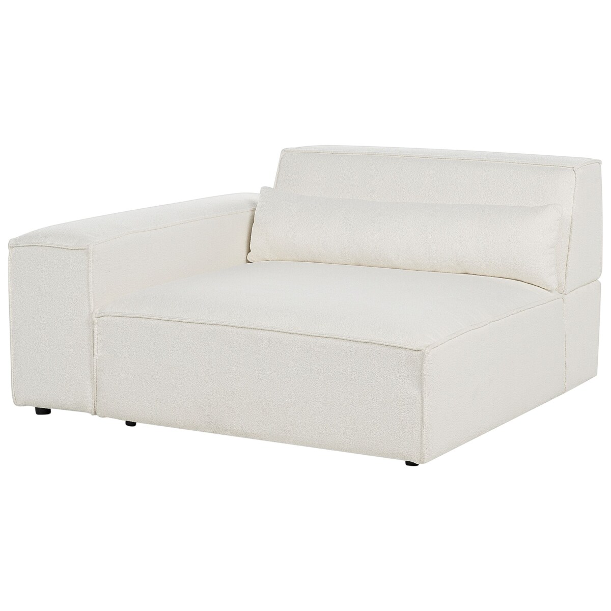 Sofa modułowa HELLNAR Boucle Złamana biel dla 3 osób
