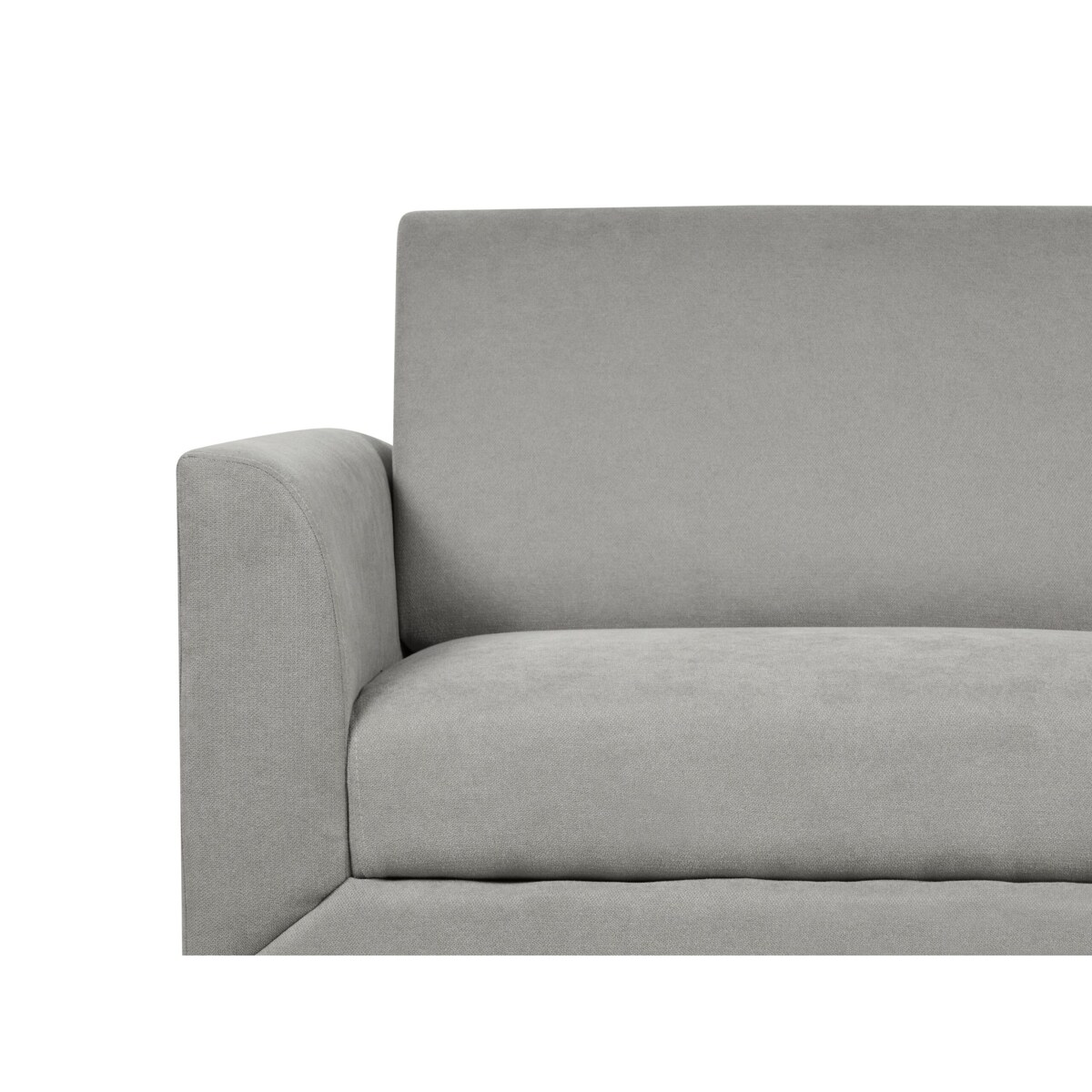 Sofa 2-osobowa szara FENES