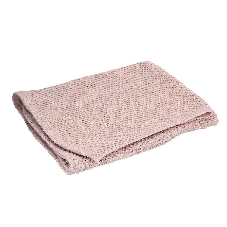 Pled Wooly pink, 110x0,5x86cm