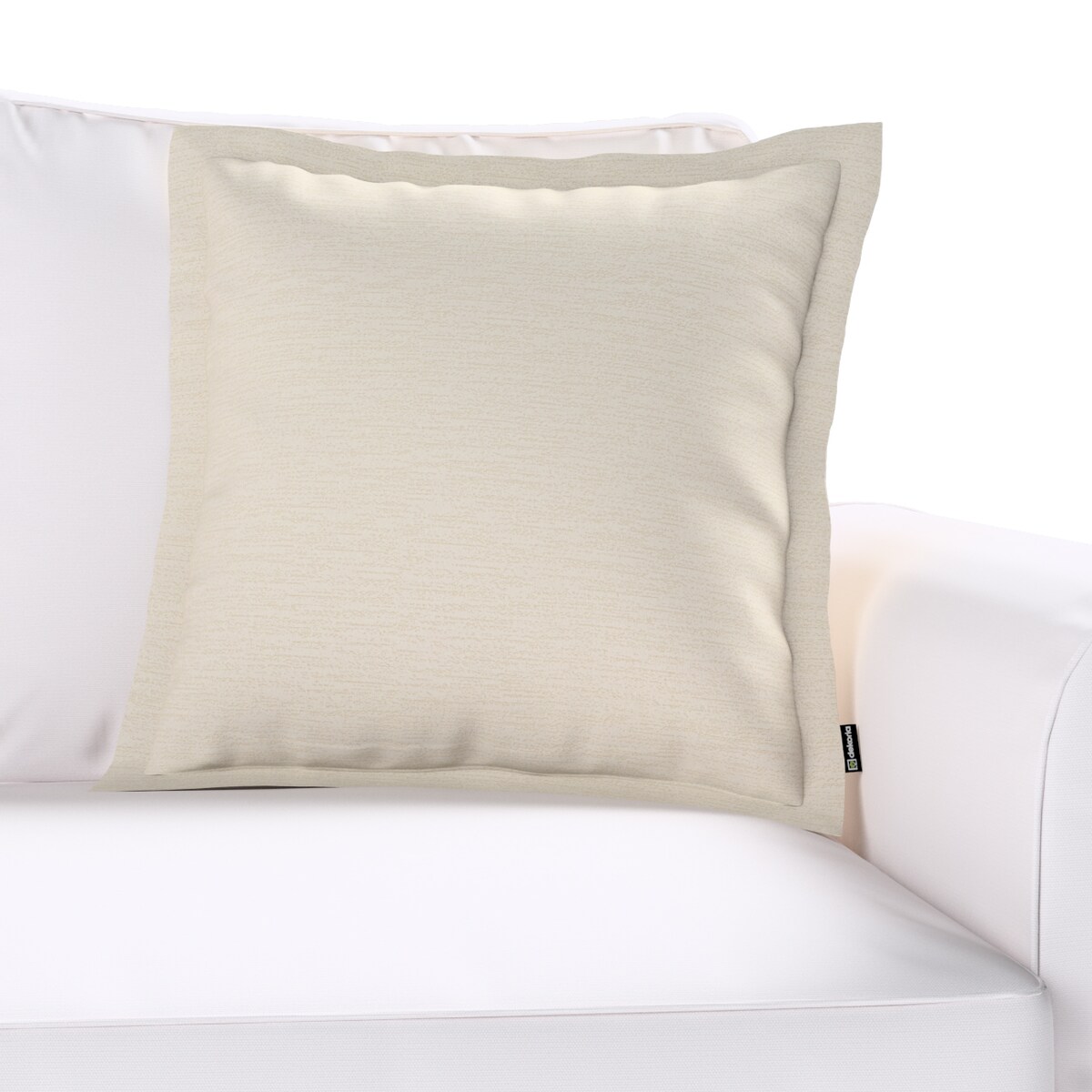 Poszewka Mona na poduszkę 45x45 jasny beżowy