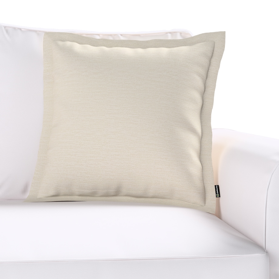 Poszewka Mona na poduszkę 45x45 jasny beżowy