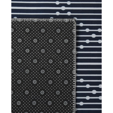 Dywan 70 x 200 cm granatowy CHARVAD