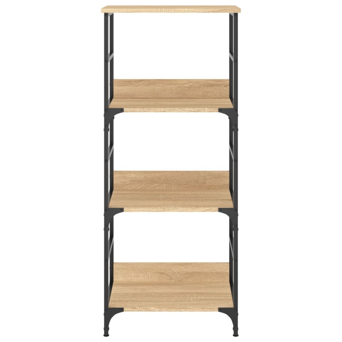 vidaXL Regał na książki, dąb sonoma, 50x33x117,5 cm