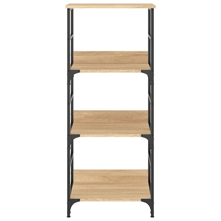 vidaXL Regał na książki, dąb sonoma, 50x33x117,5 cm