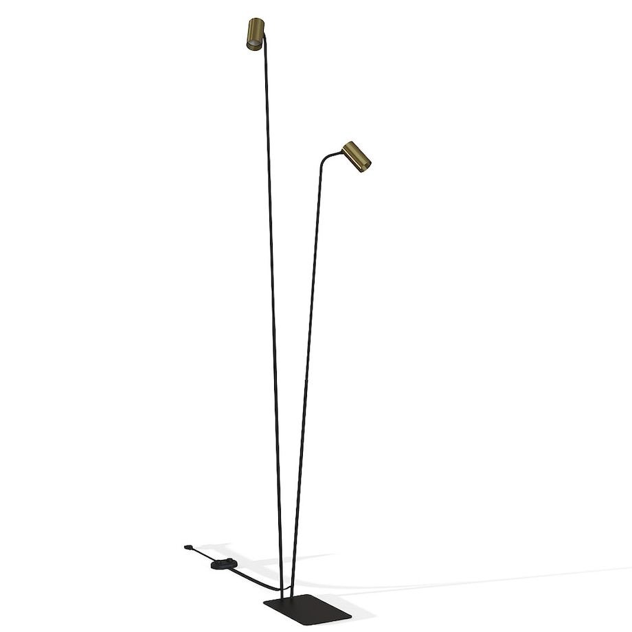 Lampa podłogowa 7712 MONO Mosiądz Nowodvorski