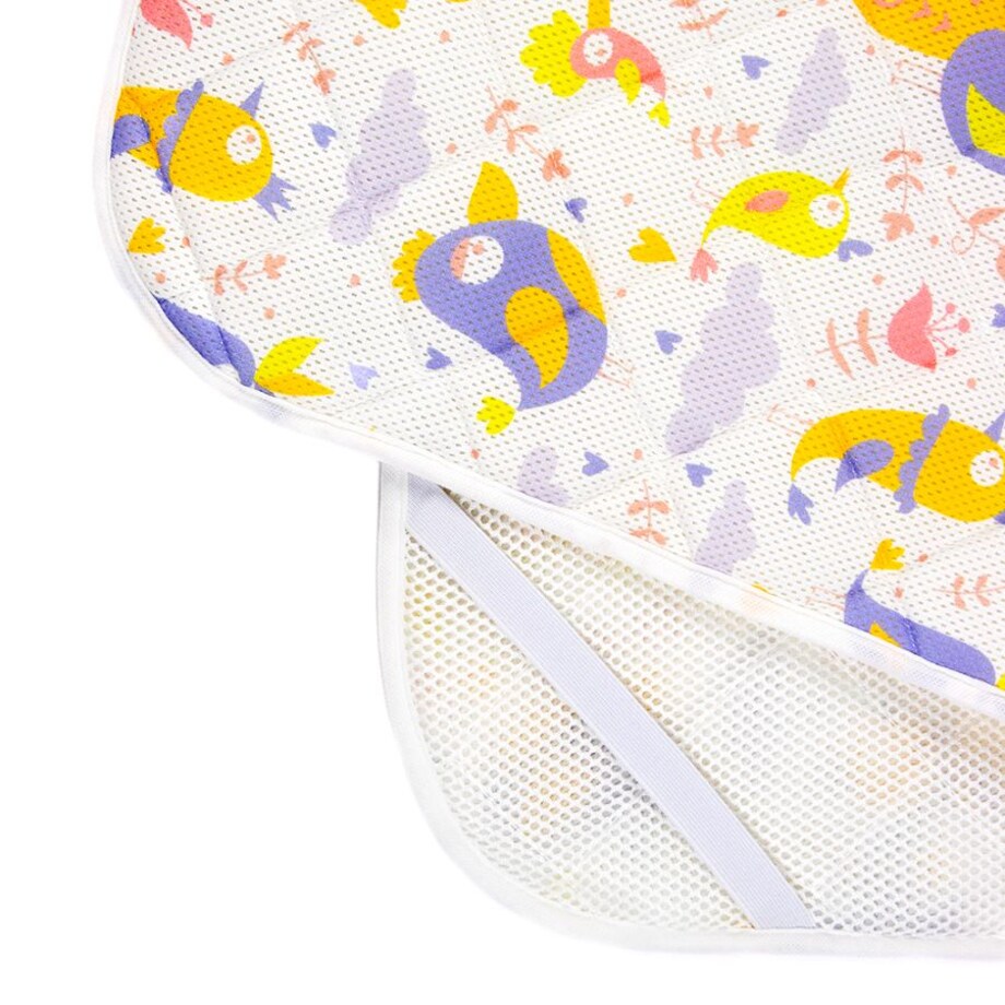 Top na materac 120x60 cm ochraniacz - DREAM Ptaszki