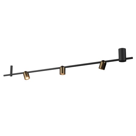 Przysufitowa lampa do holu Slide CL0106-BS Yaskr LED 17W 3000K czarny mosiądz