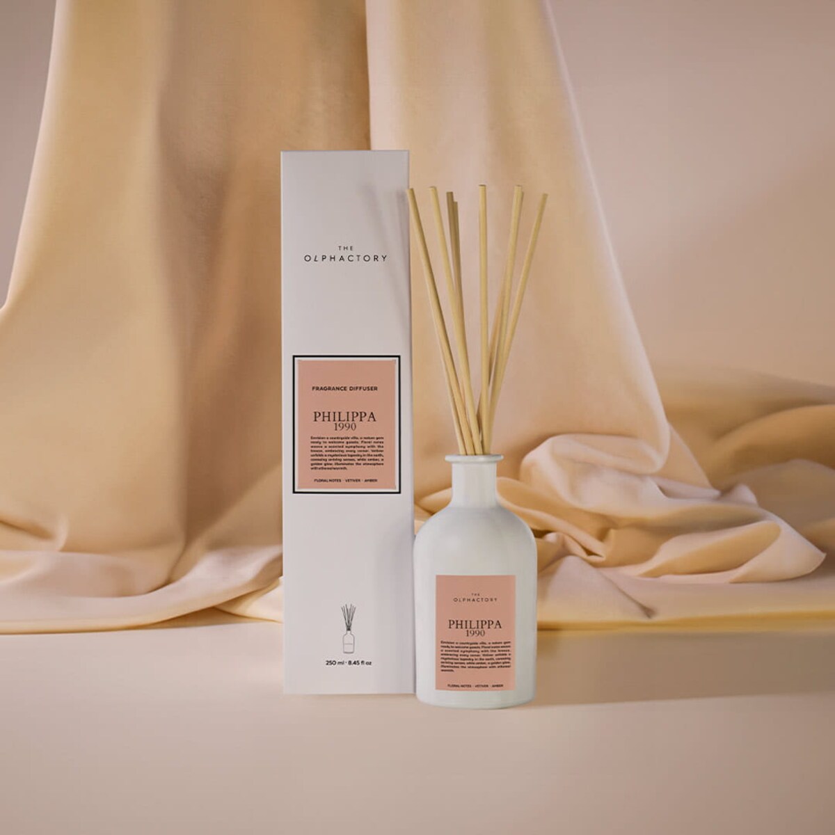 Dyfuzor zapachowy 500 ml, PHILIPPA 1990, White Insignia