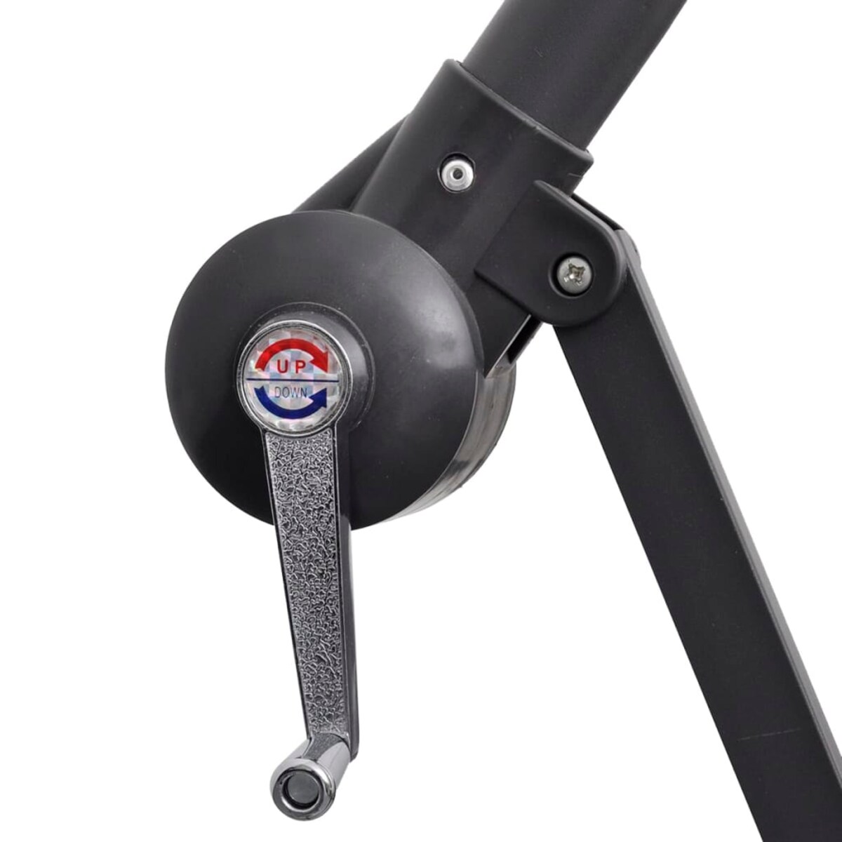 vidaXL Parasol na wysięgniku 3 m, zielony