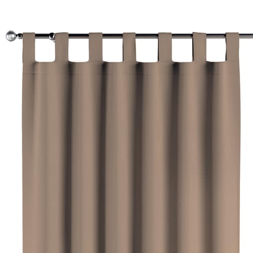 Zasłona na szelkach 1 szt. 130x260 mocca