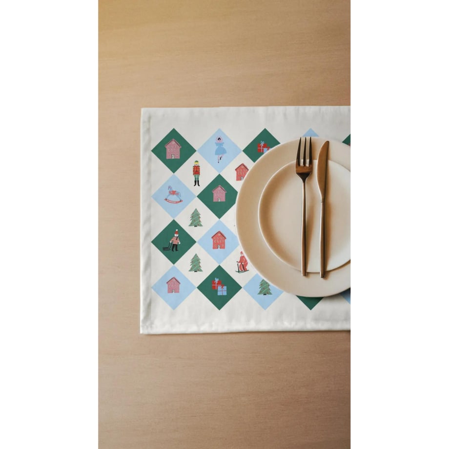 Podkładki świąteczne - Retro Święta