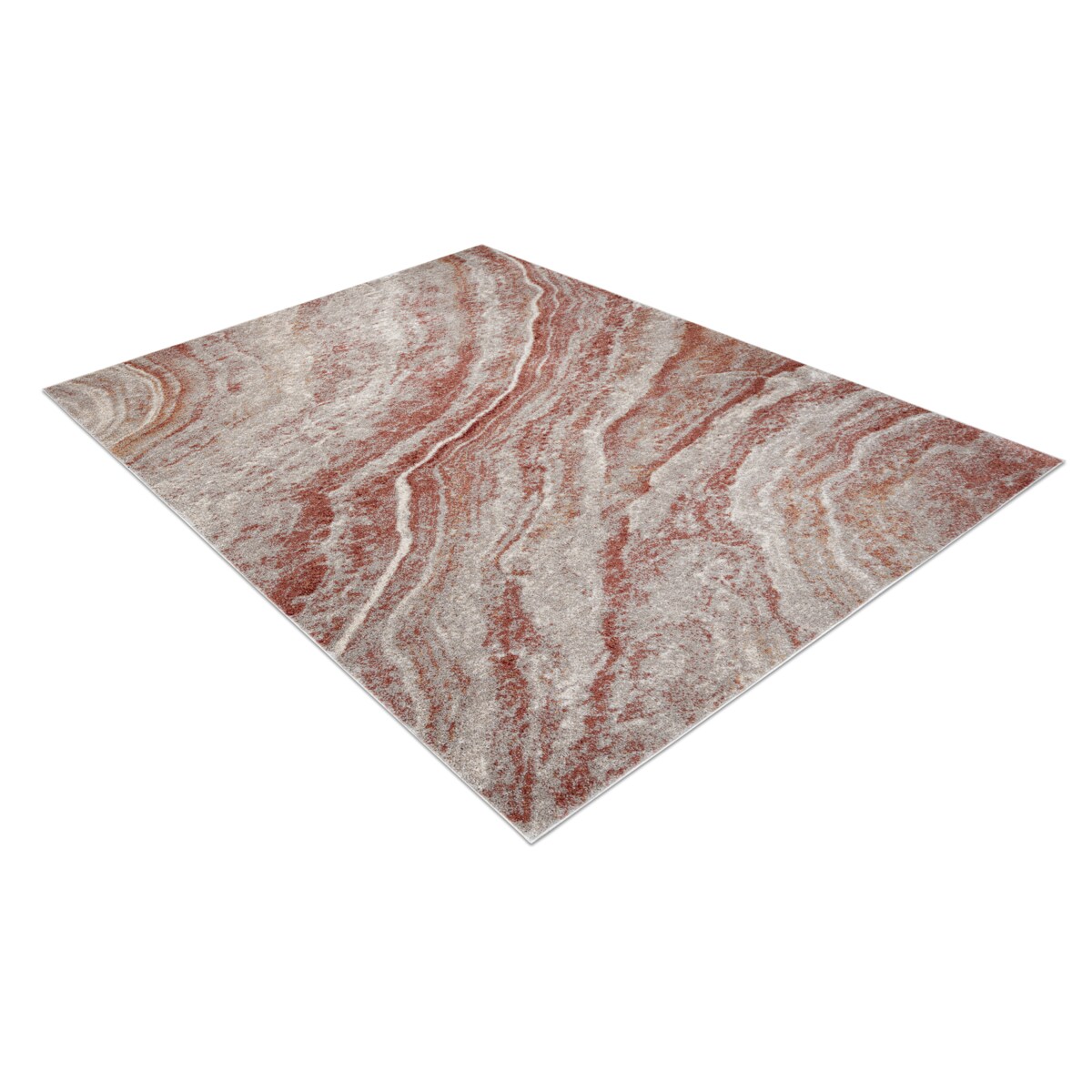 Dywan FUSION 9776 beż / terakota - 200x290 cm