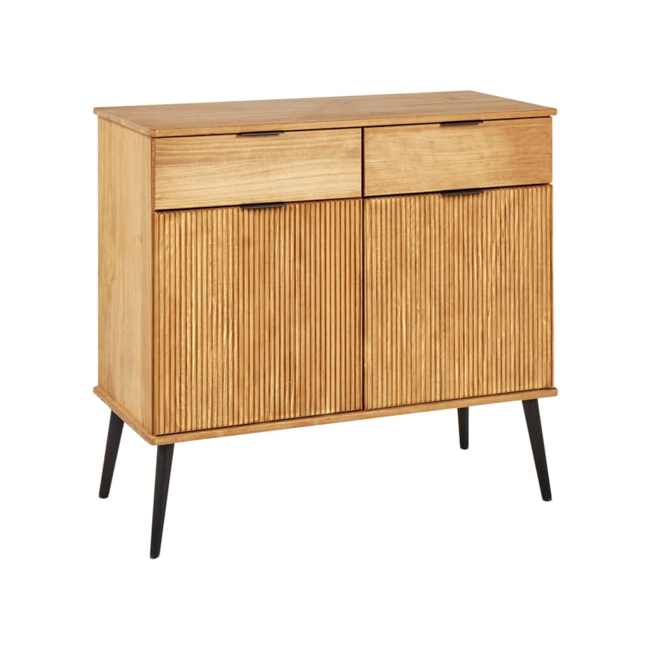 Szafka dwudrzwiowa jasne drewno TIMMINS