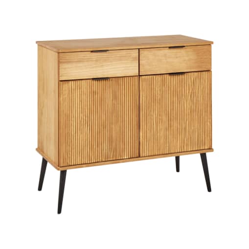 Szafka dwudrzwiowa jasne drewno TIMMINS