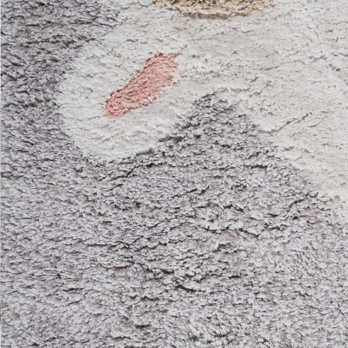 Dywan dziecięcy HEDGY Szary 80 x 120 cm Bawełna
