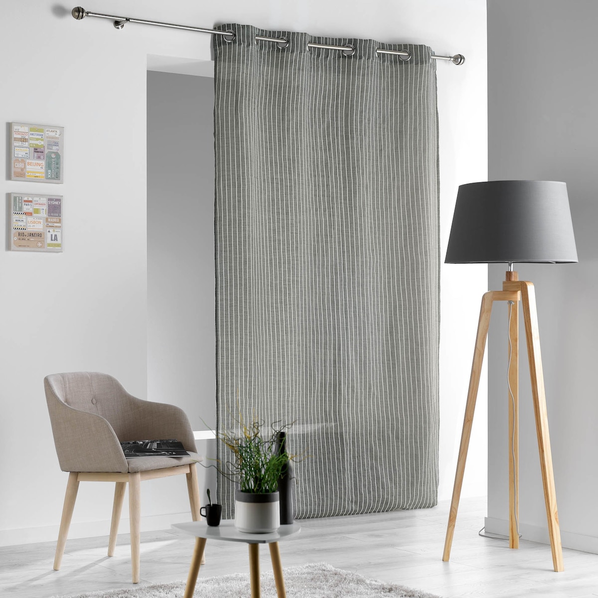 Nowoczesna zasłona okienna SOFIANE, 140 x 260 cm