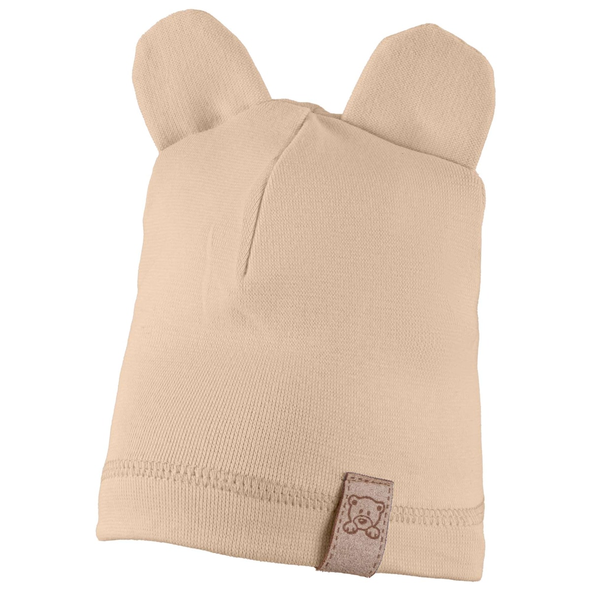 Czapeczka Jesienna Wiosenna Czapka Z Bawełny Dla Dzieci 42-44 Beżowa