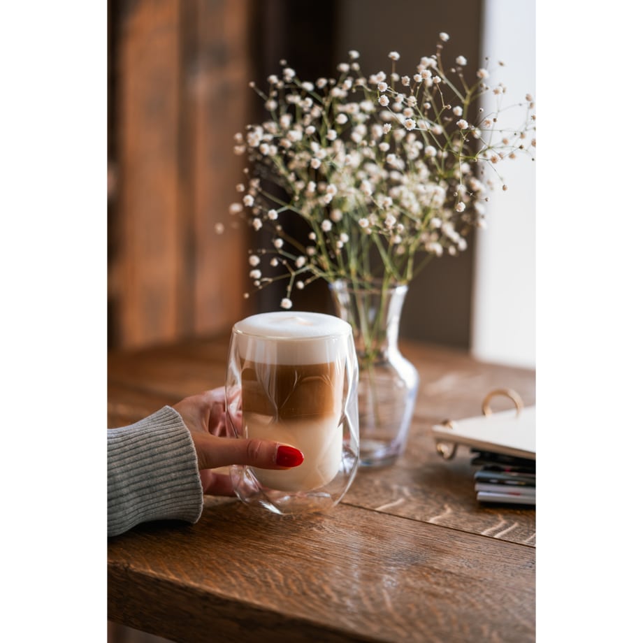 Komplet 2-szklanek 350ml z podwójną ścianką 350ml Geo 7589