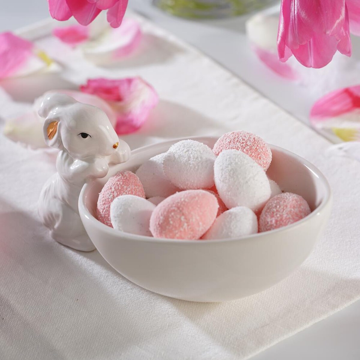 VILLA ITALIA Zajączek wielkanocny z miseczką 18 cm BUNNY