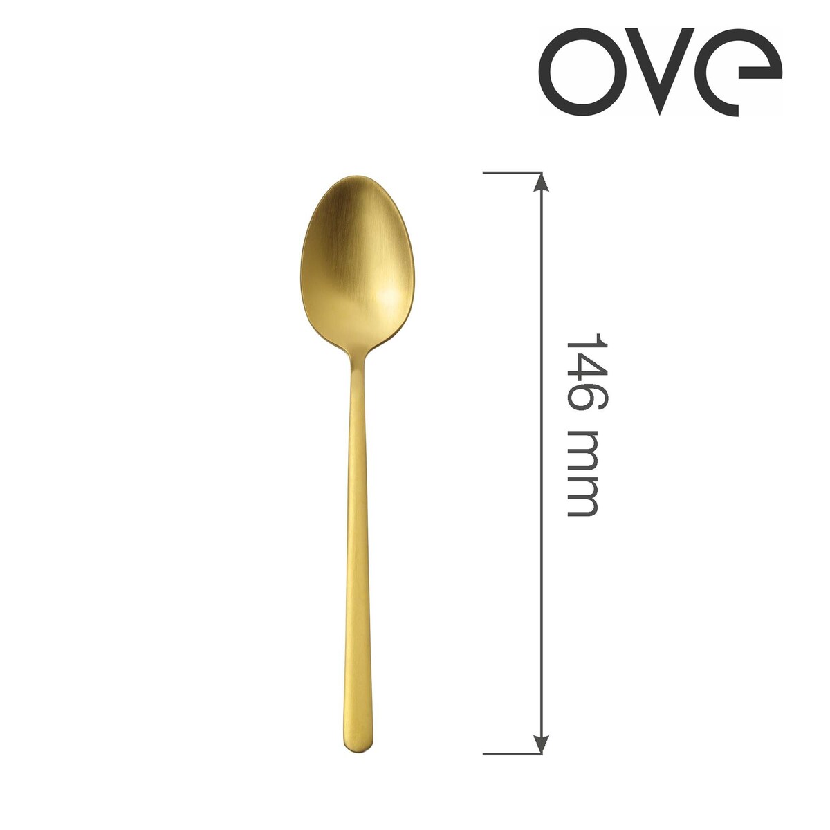 Łyżeczka do herbaty Amarone Gold, OVE, 146 mm