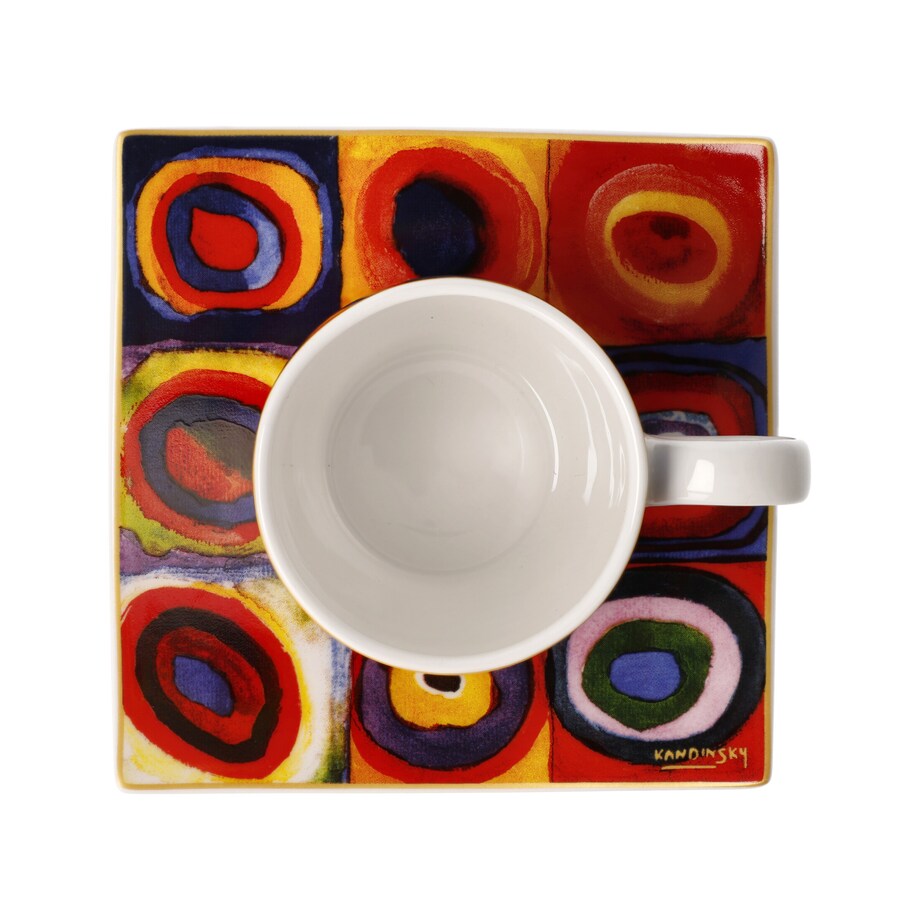 W. Kandinsky - Squares - Filżanka espresso - Goebel