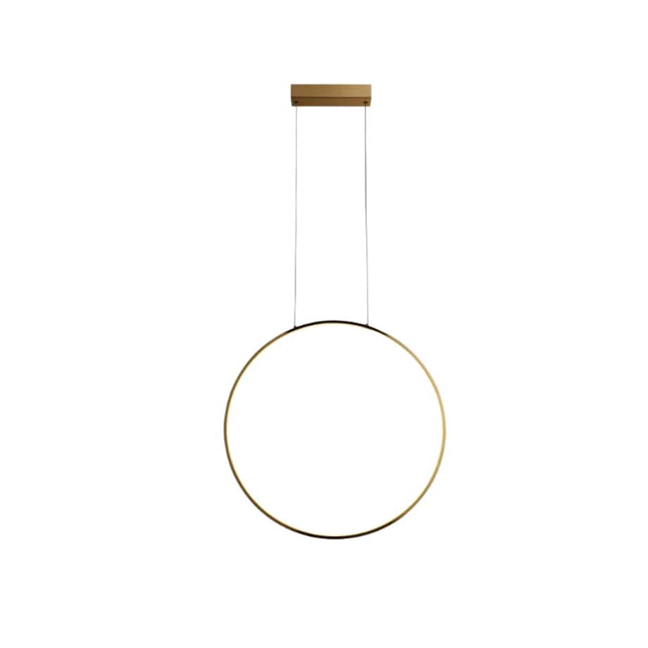 Lampa sufitowa wisząca Light Prestige Mirror złoty LED CCT 3000K/4000K/6000K (regulowana) 1 szt.