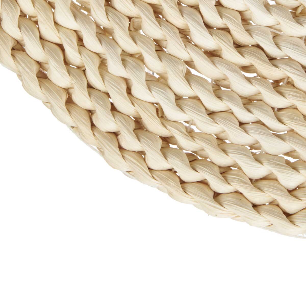Podkładka na stół, okrągła, plecionka