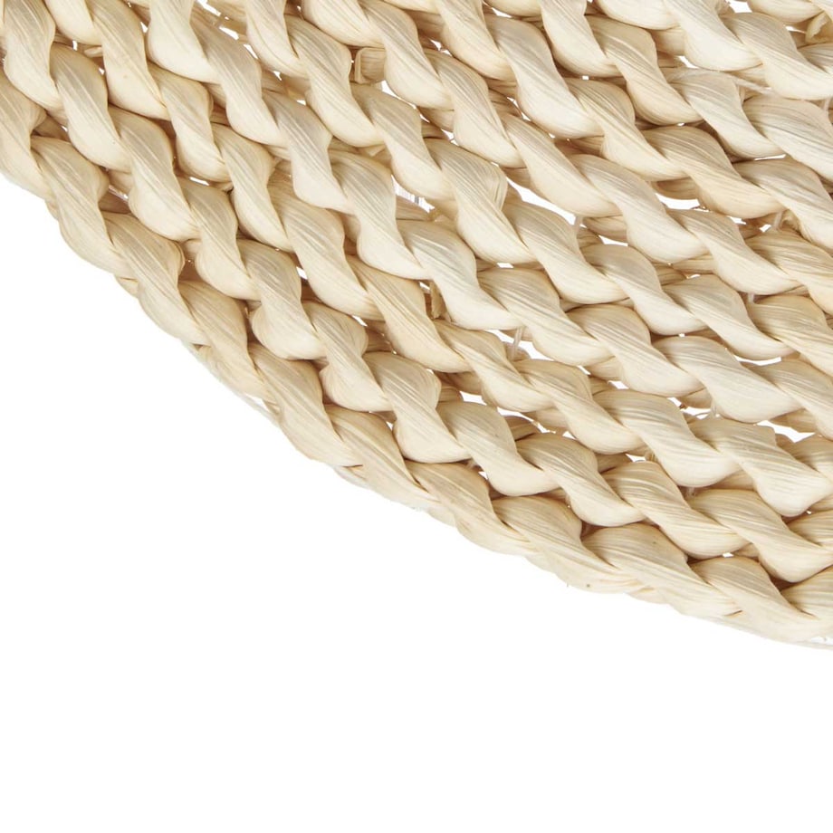 Podkładka na stół, okrągła, plecionka
