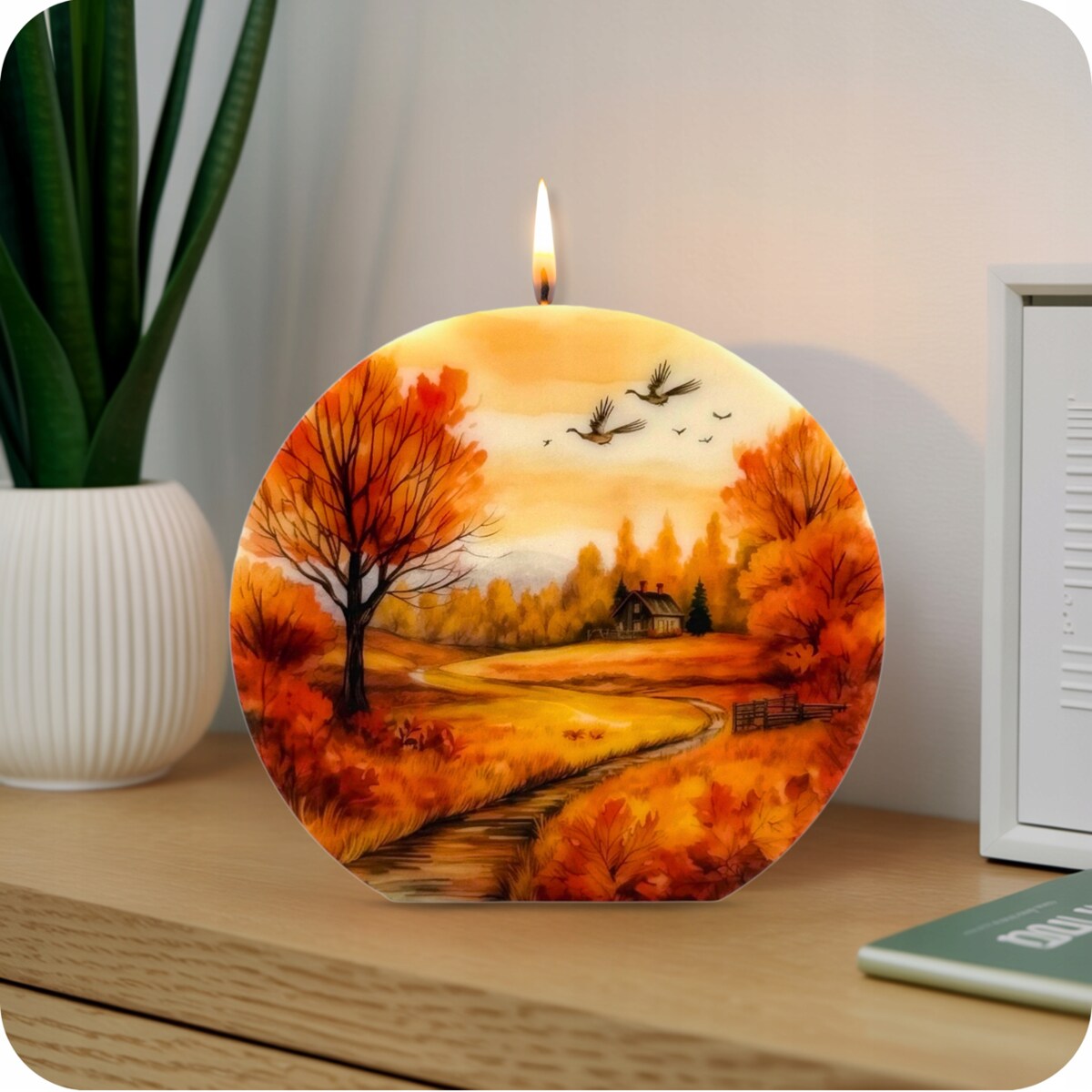 Dzień Nauczyciela Prezent dla Kobiety Świeca Sojowa Ozdobna Naturalna