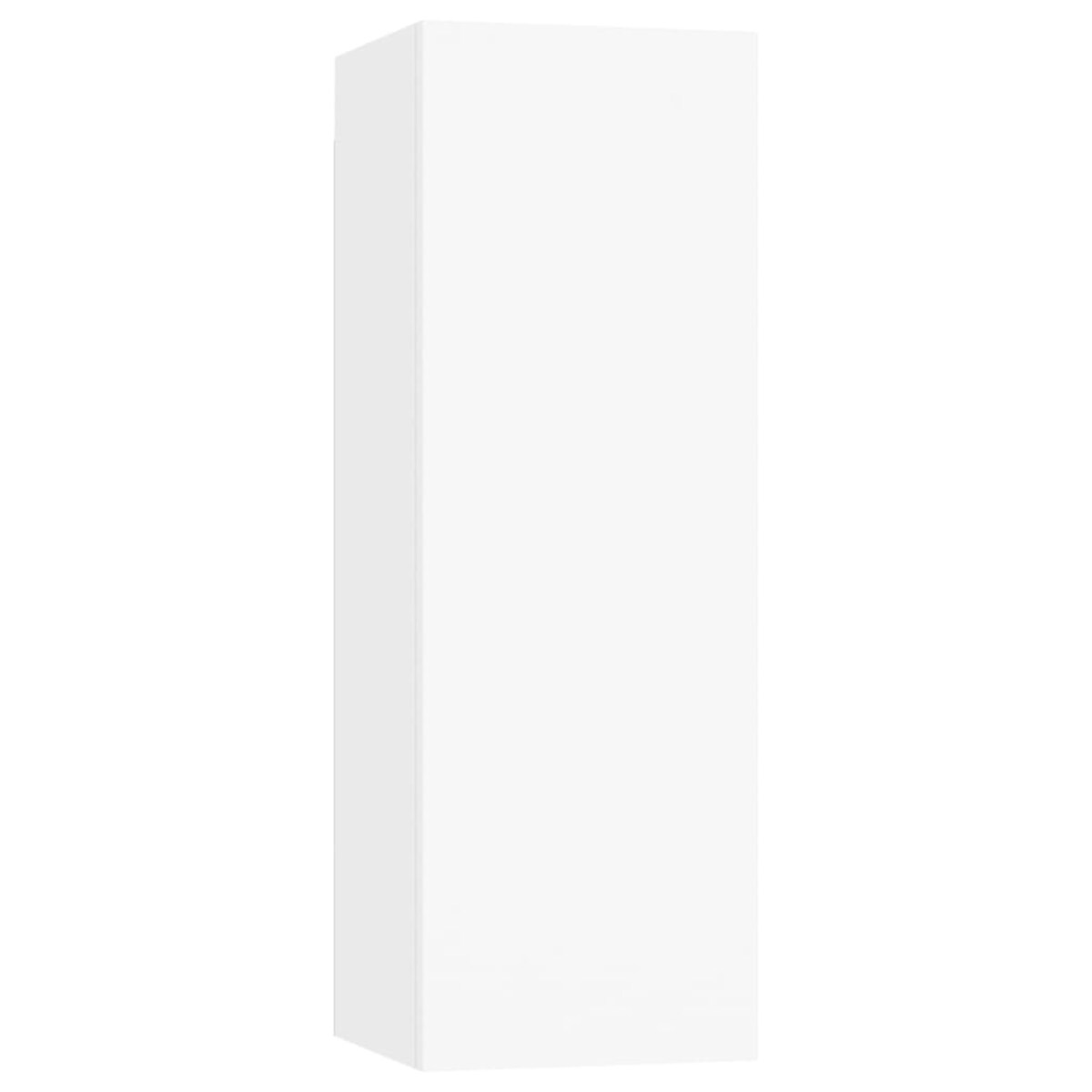 vidaXL 5-częściowy zestaw szafek telewizyjnych, biały