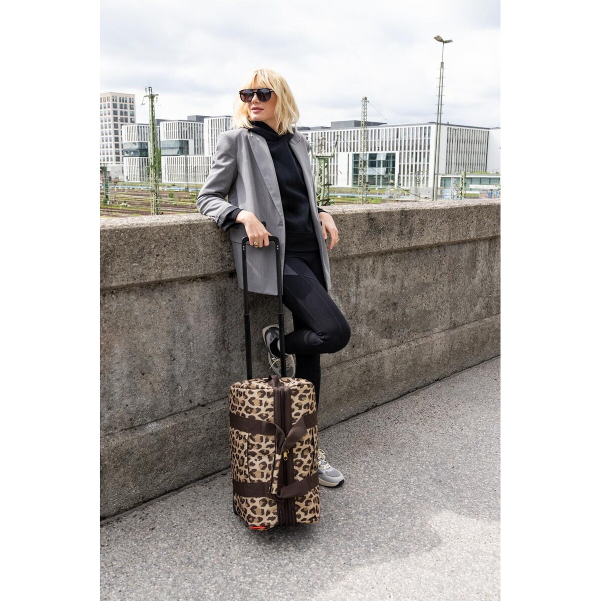 Torba ALLROUNDER TROLLEY FRAME, leo macchiato