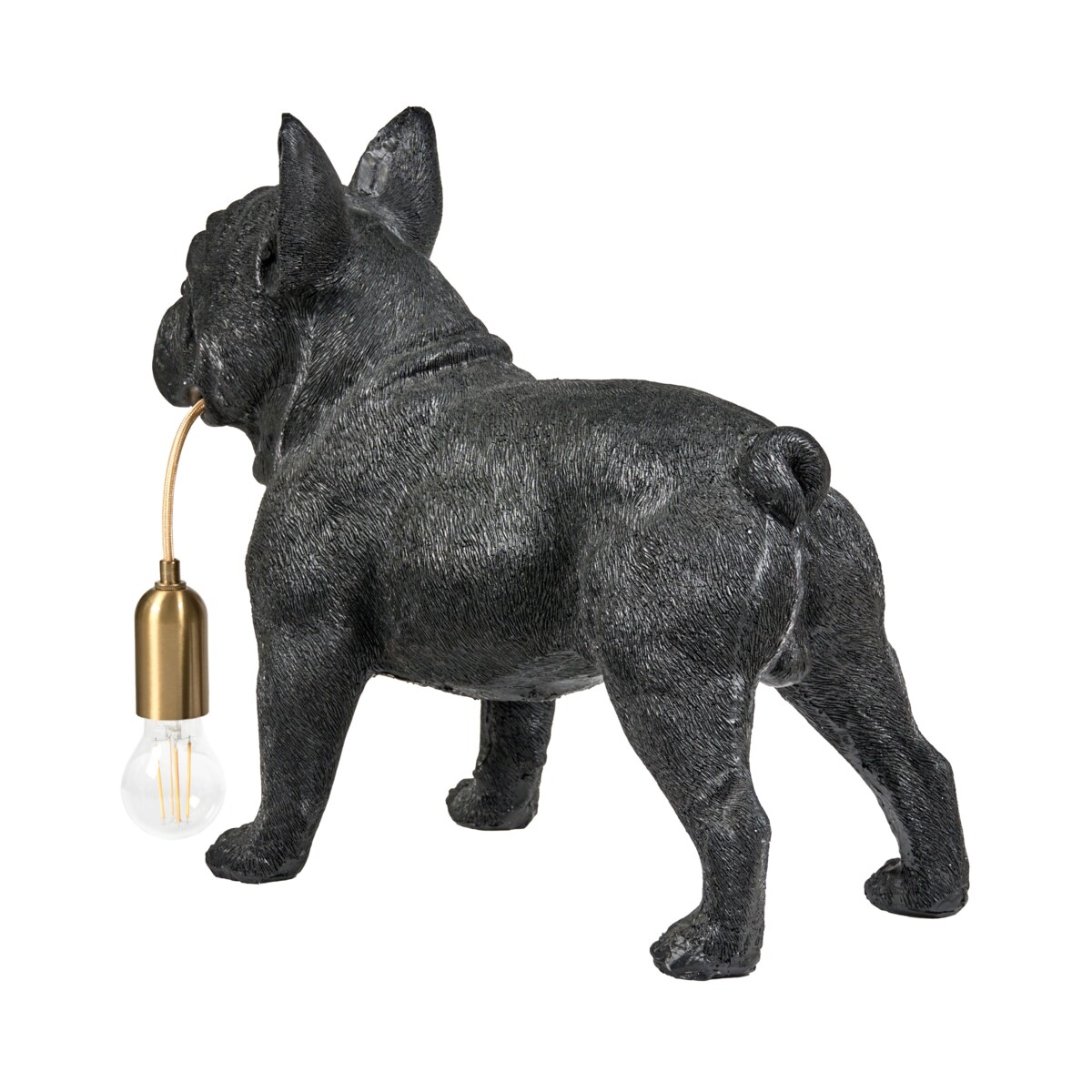 Lampa stołowa Pies BAXTER Czarny