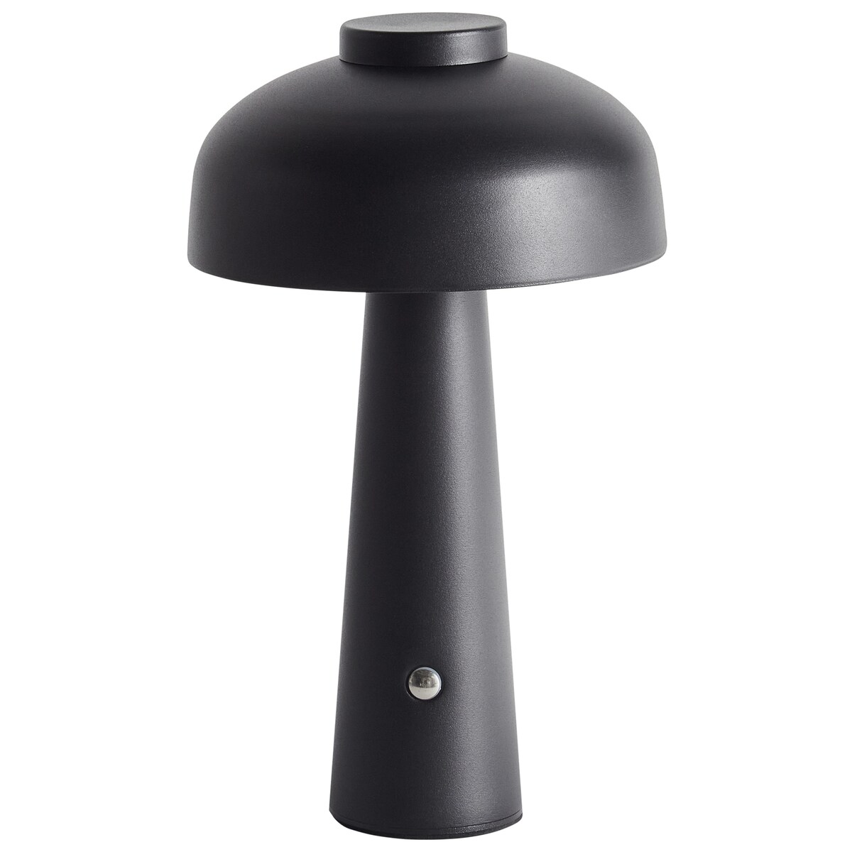 Bezprzewodowa lampa stołowa LED AGUSAN Ze ściemniaczem Metal Czarny