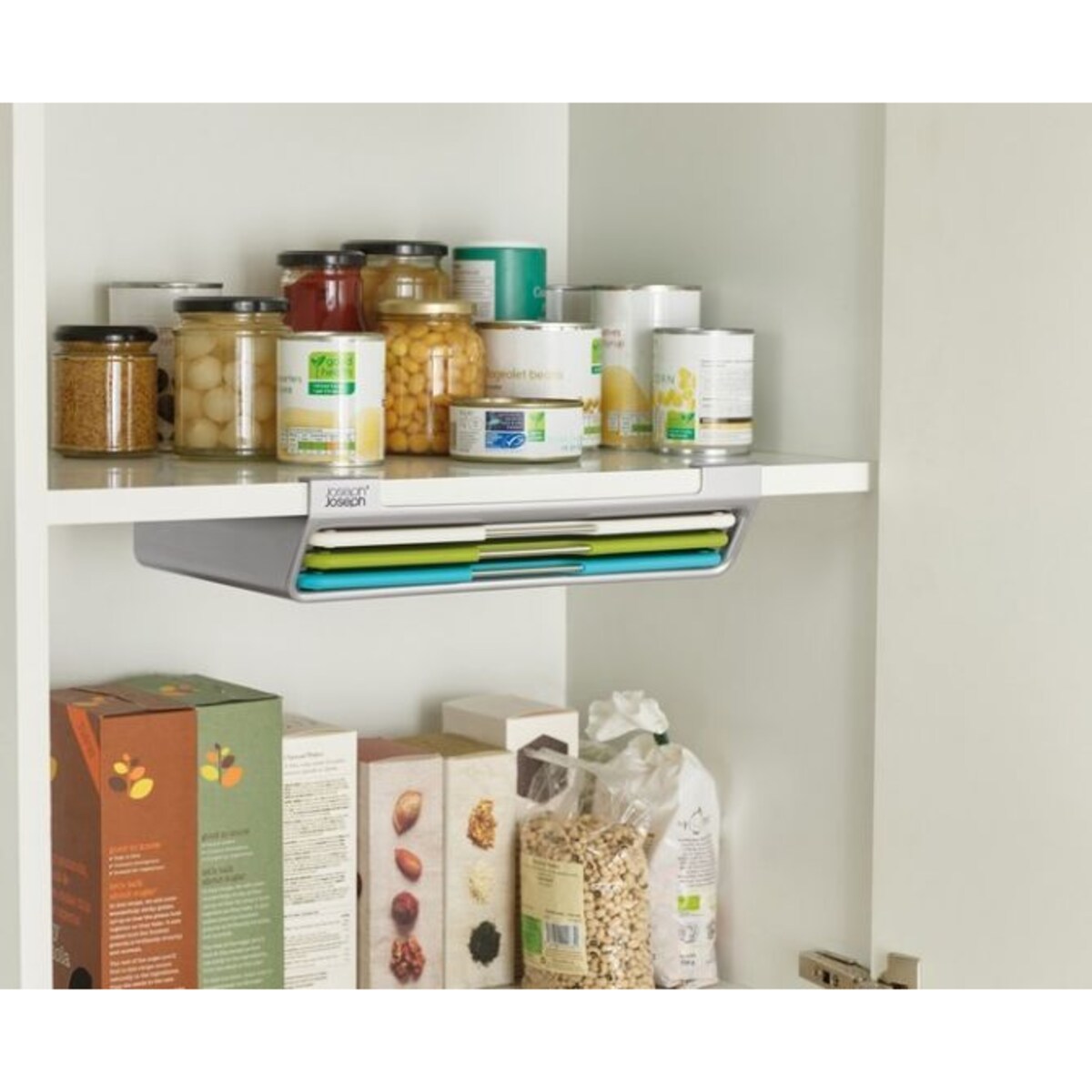 Zestaw 3 desek L + organizer Folio Slim Joseph Joseph