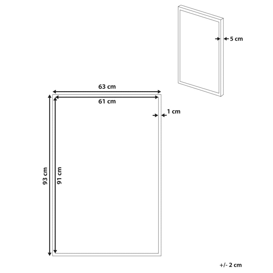 Obraz na płótnie RUFFANO Motyw abstrakcyjny 63 x 93 cm Kolorowy