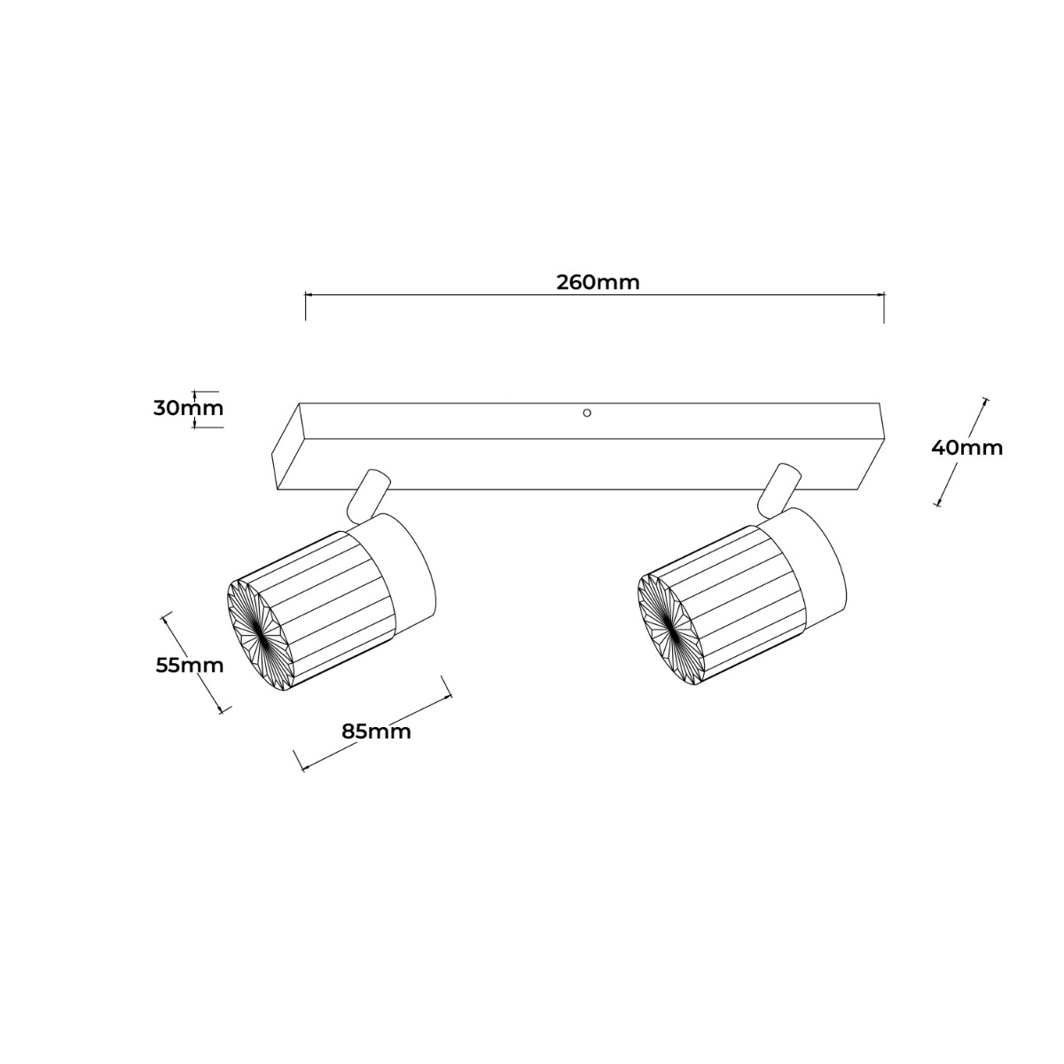 Spot Light Prestige Erovia złoty LED CCT 3000K/4000K/6000K (regulowana) 1 szt.