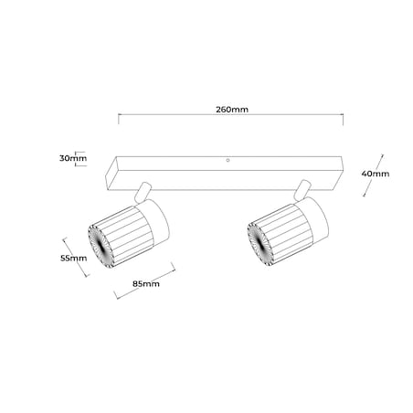 Spot Light Prestige Erovia złoty LED CCT 3000K/4000K/6000K (regulowana) 1 szt.