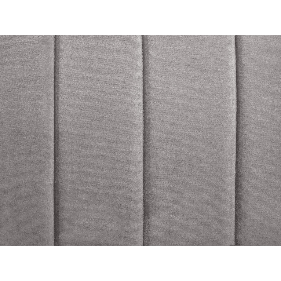 Narożnik welurowy lewostronny szary TIMRA