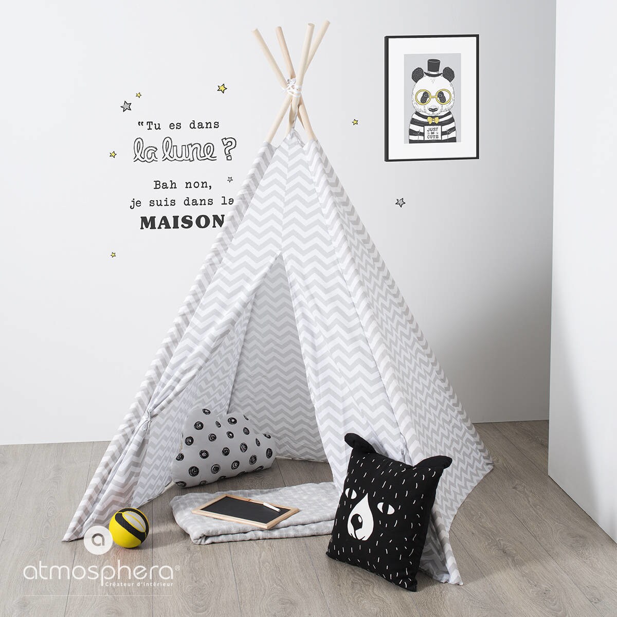 Namiot dla dzieci tipi w zygzaki, Atmosphera for Kids