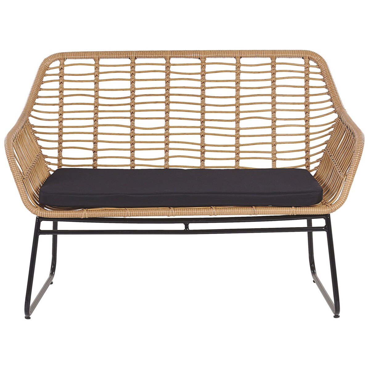 Zestaw ogrodowy ze stolikiem dla 4 osób MINORI Technorattan Beżowy