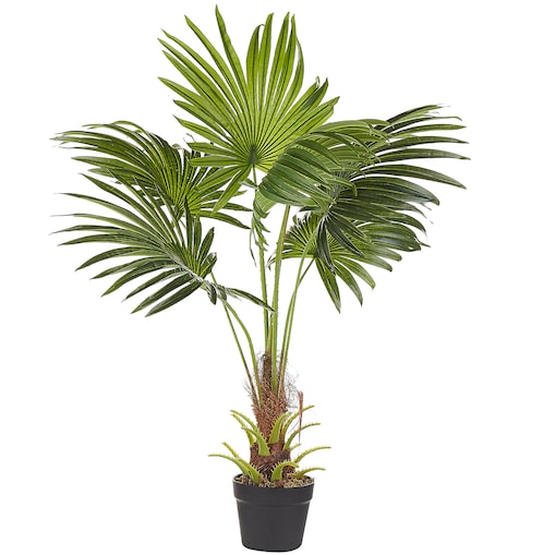 Sztuczna roślina FAN PALM 100 cm Zielony