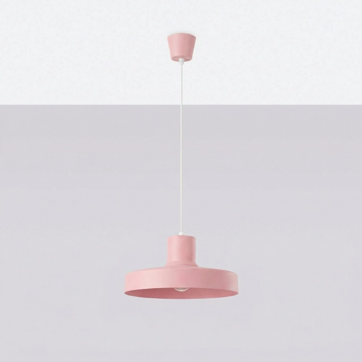 Lampa wisząca BILO różowa